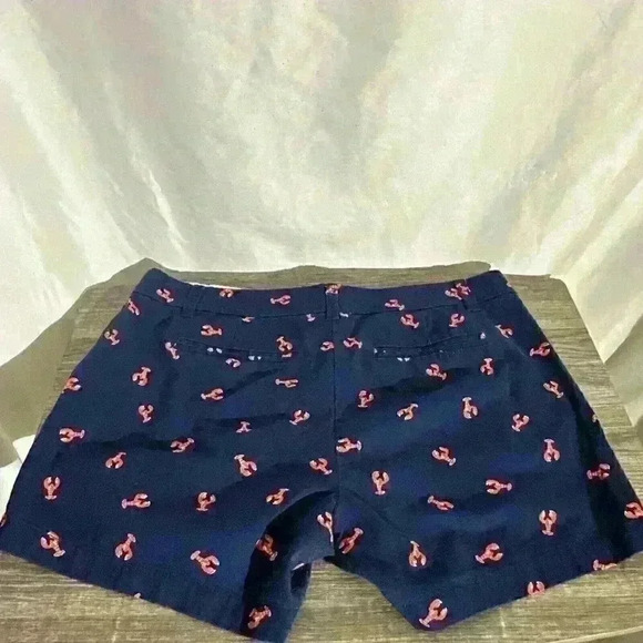 J. Crew 5" classic chino shorts With Lobster Detail In Navy Size 12 - Picture 10 of 11